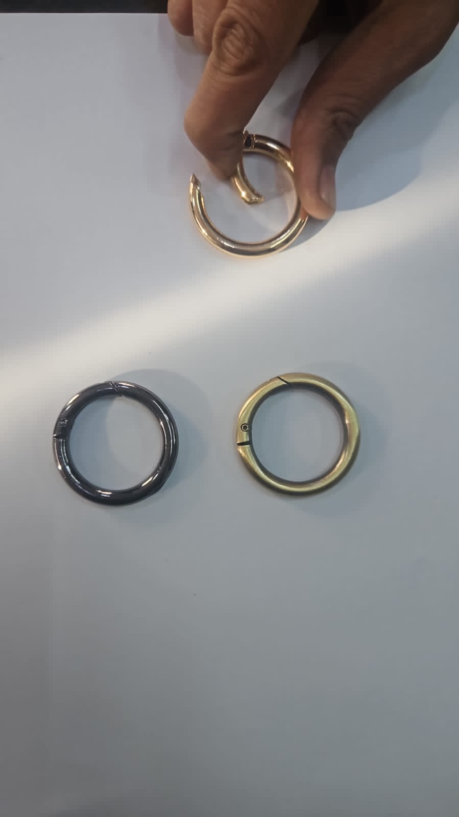 Small Sizes Rings